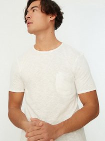 Футболка Trendyol модель TMNSS20TS0305/Beyaz Фото