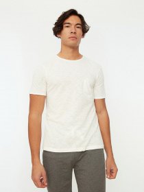 Футболка Trendyol модель TMNSS20TS0305/Beyaz Фото