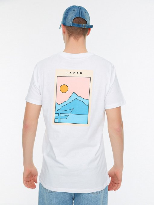 Футболка Trendyol модель TMNSS21TS0620/Beyaz Фото