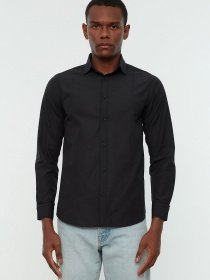 Рубашка Trendyol модель TMNSS22GO0034/Siyah Фото