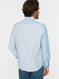 Рубашка Trendyol модель TMNSS22GO0486/Mavi Фото