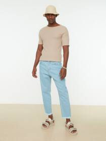 Прямі джинси Trendyol модель TMNSS22JE0356/Mavi Фото