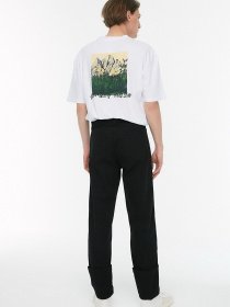 Прямі джинси Trendyol модель TMNSS22PL00003/Siyah Фото