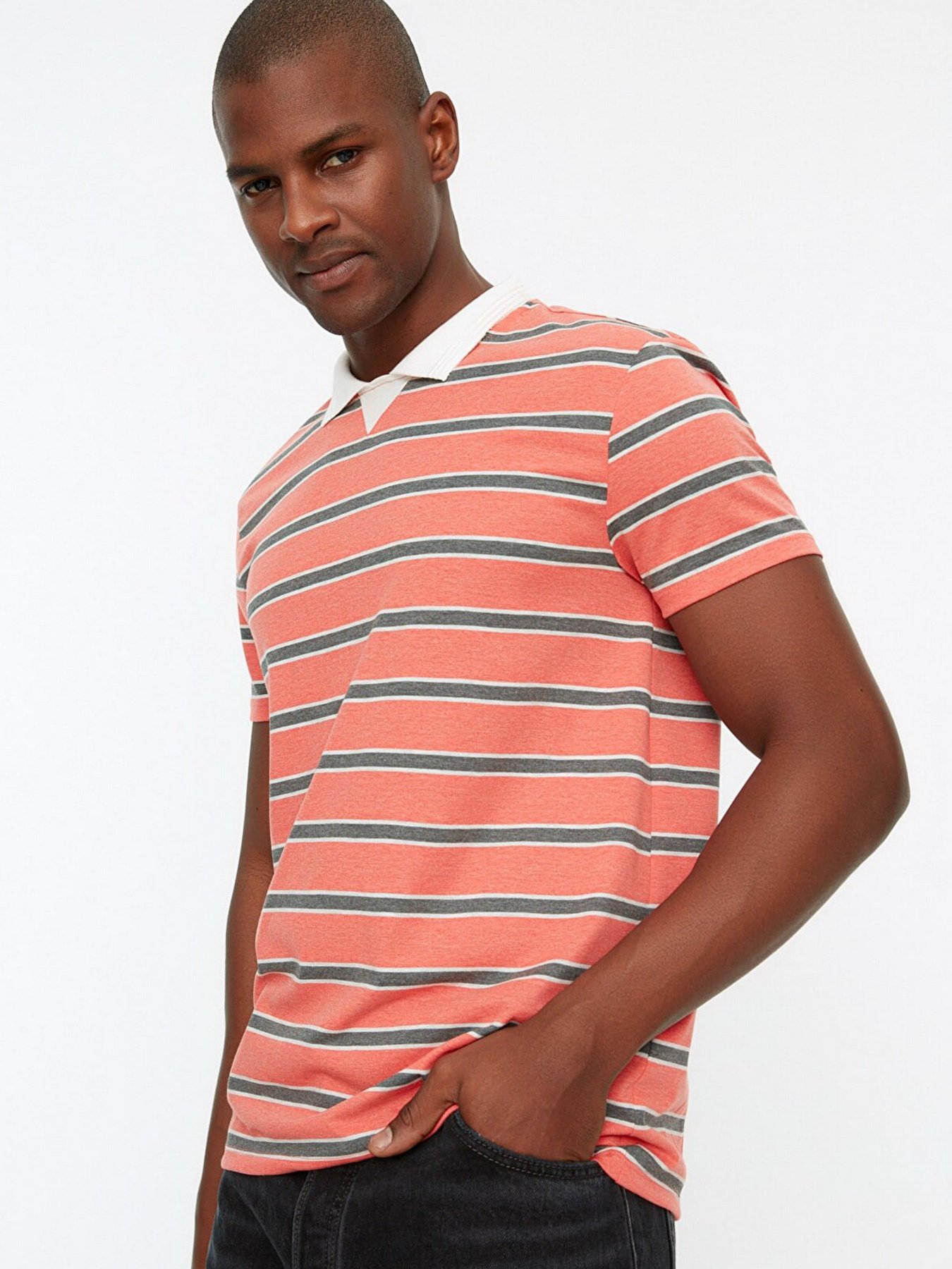 Поло Trendyol модель TMNSS22PO0016/Kiremit Фото