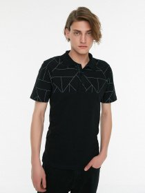 Поло Trendyol модель TMNSS22PO0047/Siyah Фото