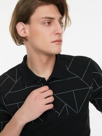 Поло Trendyol модель TMNSS22PO0047/Siyah Фото