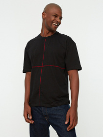 Футболка Trendyol модель TMNSS22TS0204/Siyah Фото