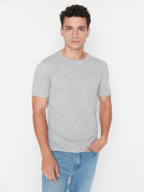 Футболка Trendyol модель TMNSS22TS0270/Gri Фото