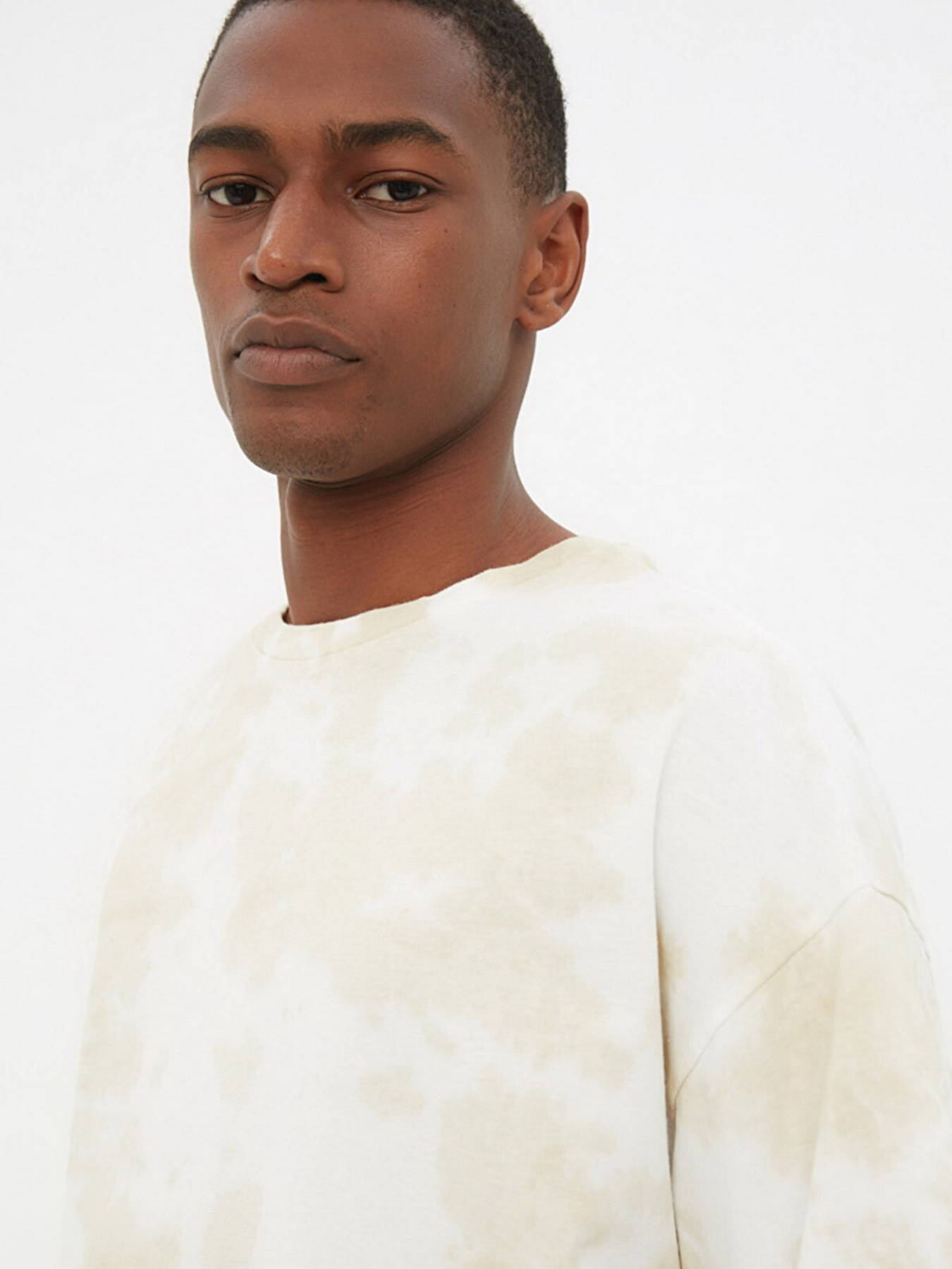 Футболка Trendyol модель TMNSS22TS0307/Ekru Фото