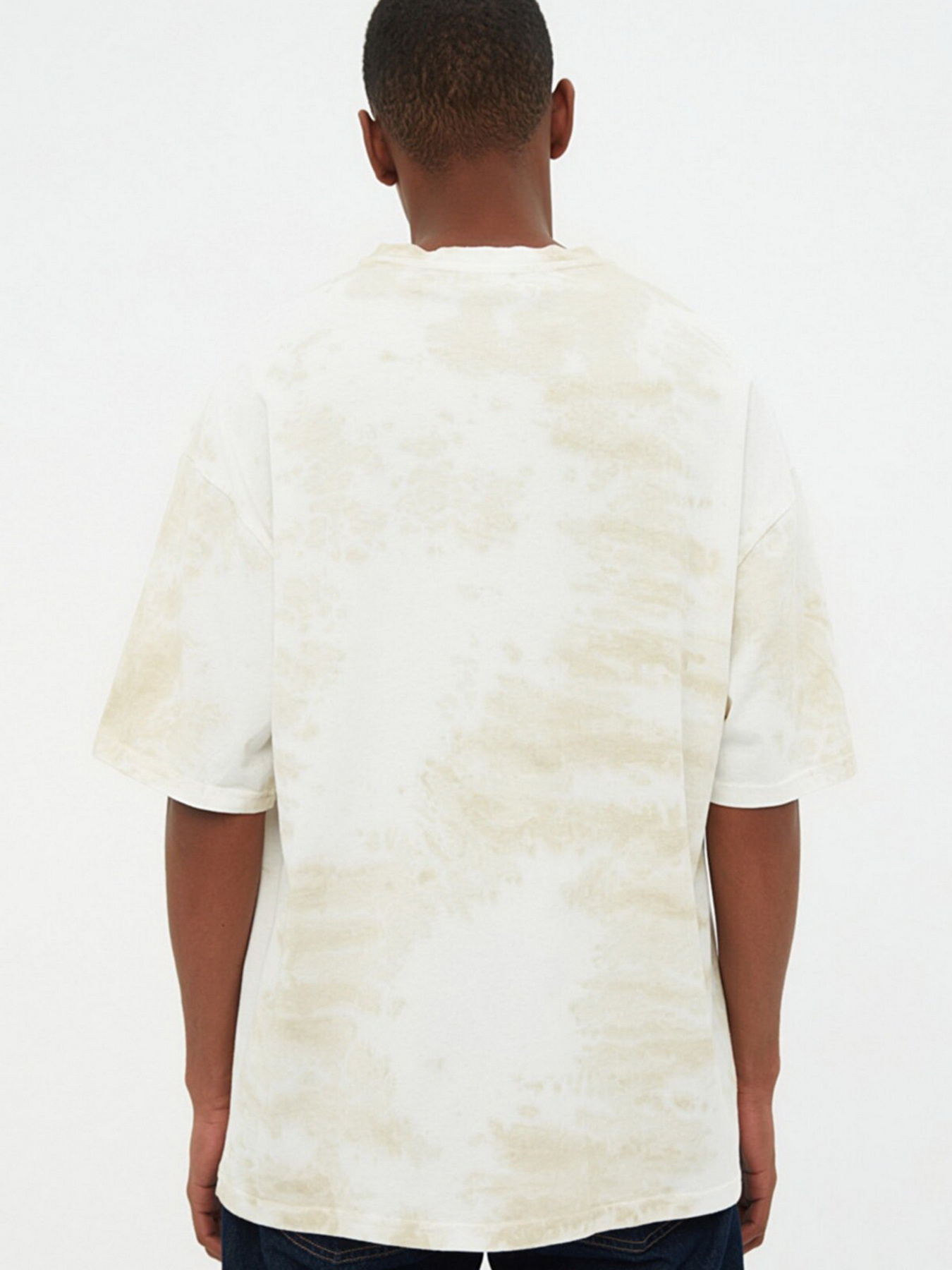 Футболка Trendyol модель TMNSS22TS0307/Ekru Фото