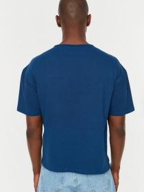 Футболка Trendyol модель TMNSS22TS0311/Indigo Фото
