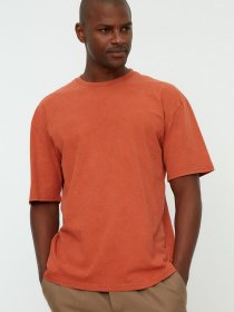 Футболка Trendyol модель TMNSS22TS0416/Camel Фото