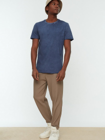 Футболка Trendyol модель TMNSS22TS0419/Lacivert Фото