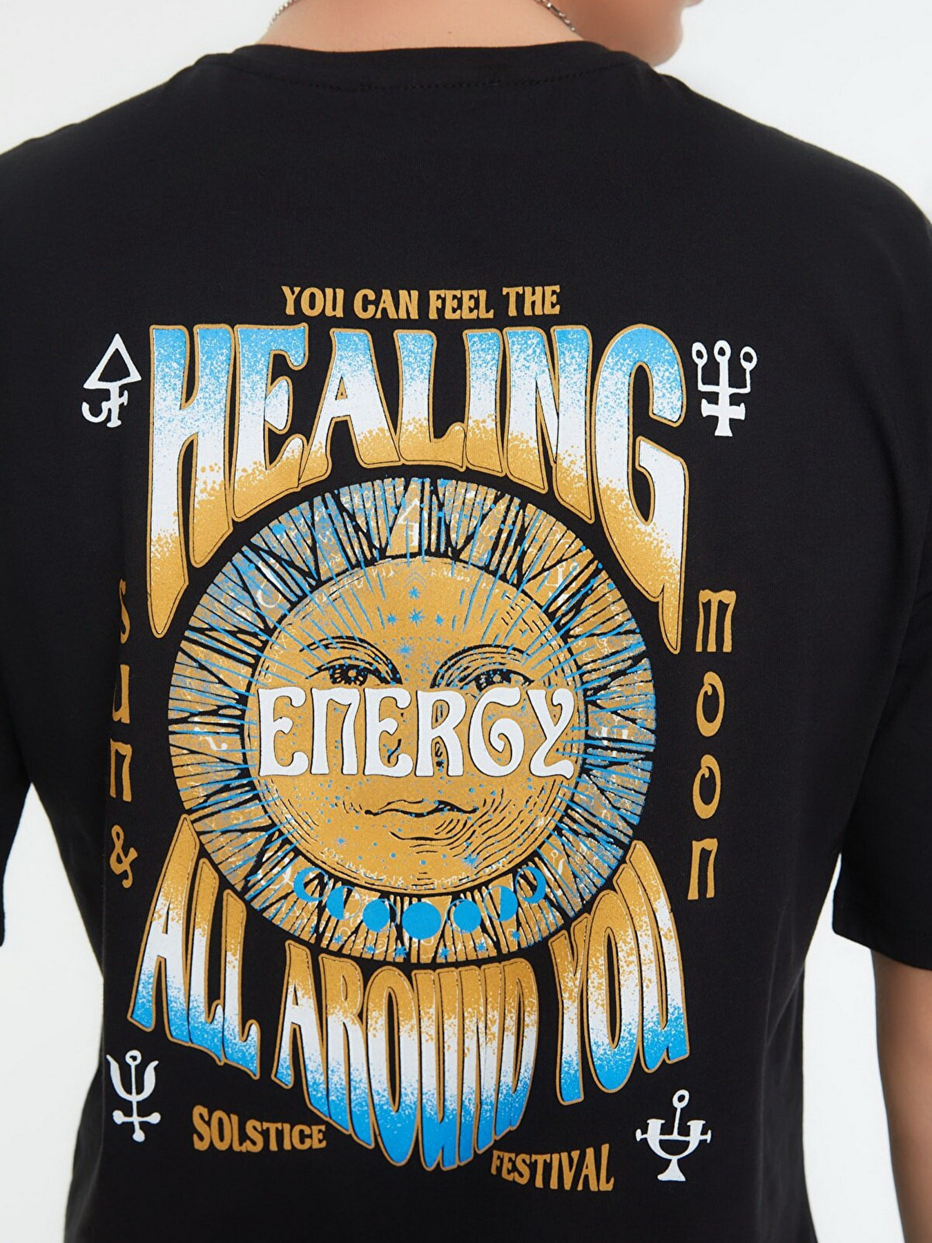 Футболка Trendyol модель TMNSS22TS0503/Siyah Фото