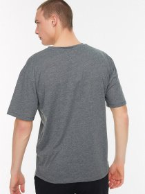 Футболка Trendyol модель TMNSS22TS1139/Antrasit Фото