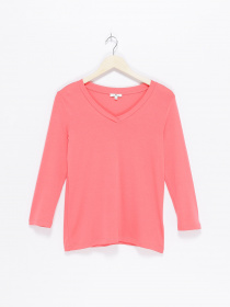 Лонгслів Tom Tailor модель 1020435.XX.70_кораловий Фото