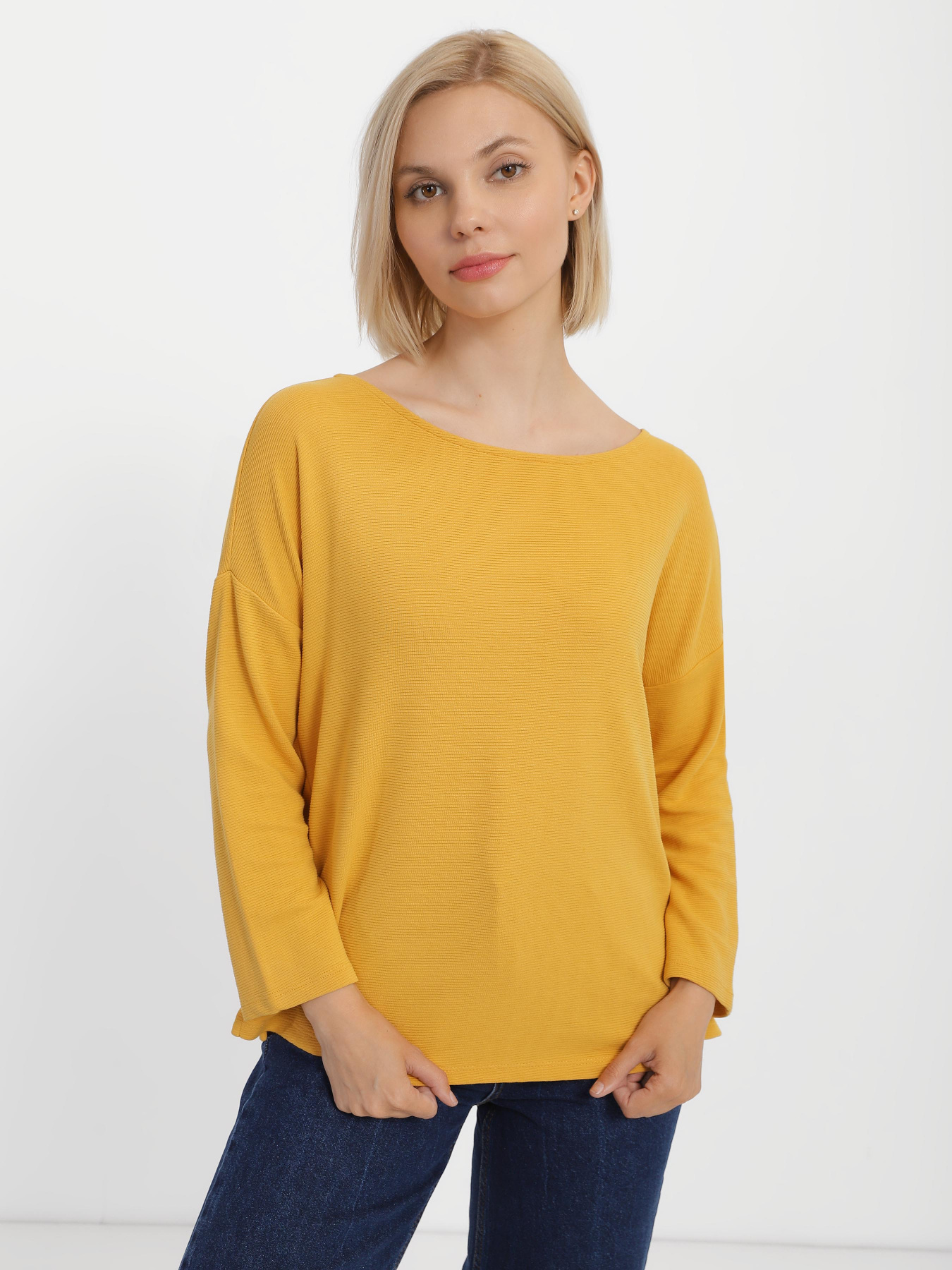 Лонгслив Tom Tailor модель 1021109.XX.71_жовтий Фото