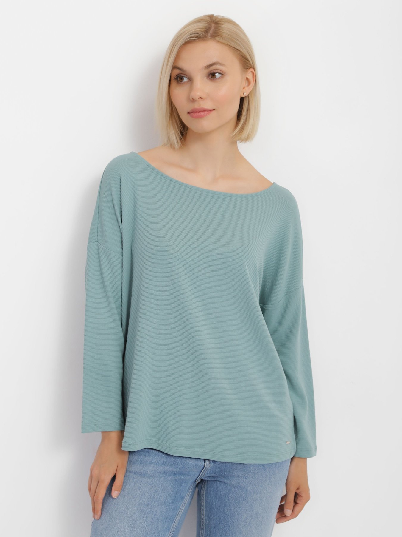 Лонгслив Tom Tailor модель 1021109.XX.71_с.оливковий Фото