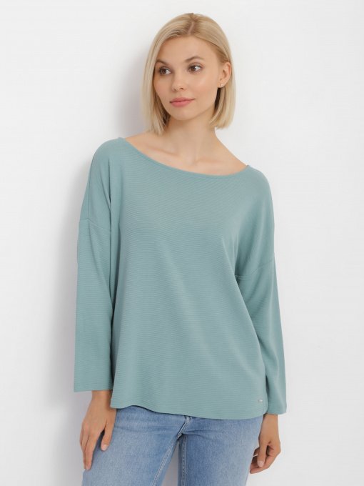 Лонгслив Tom Tailor модель 1021109.XX.71_с.оливковий Фото