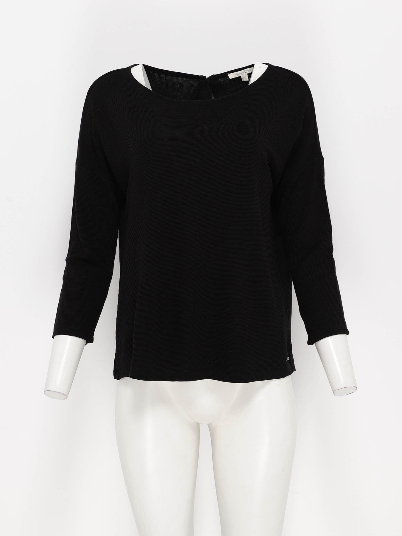 Лонгслив Tom Tailor модель 1021109.XX.71_чорний Фото