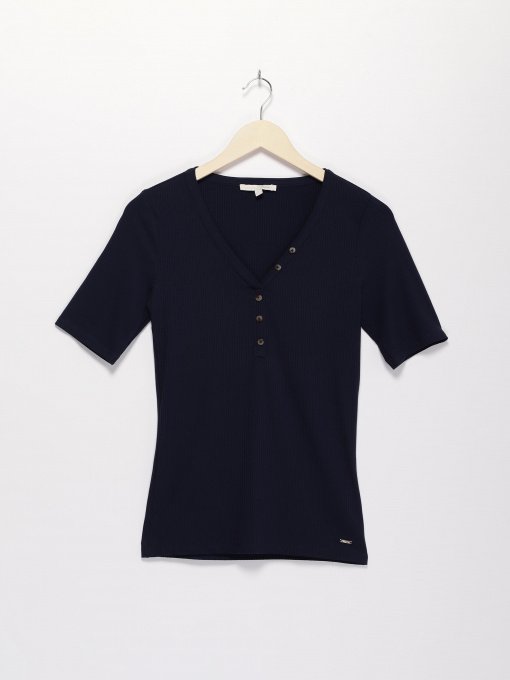 Футболка Tom Tailor модель 1021555.XX.71_т.синій Фото