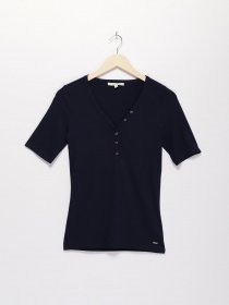 Футболка Tom Tailor модель 1021555.XX.71_т.синій Фото