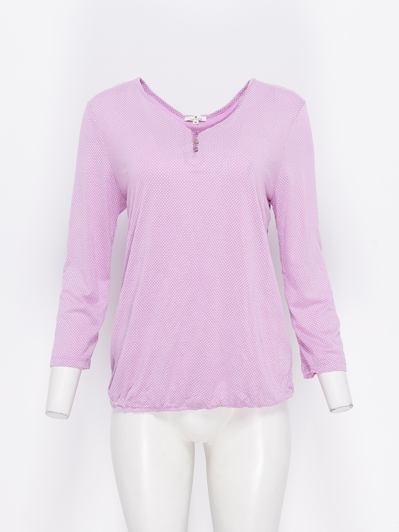 Блуза Tom Tailor модель 1024038.XX.70_бузковий з білим Фото