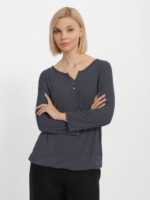 Сорочки Tom Tailor модель 1024038.XX.70_т.синій з білим Фото