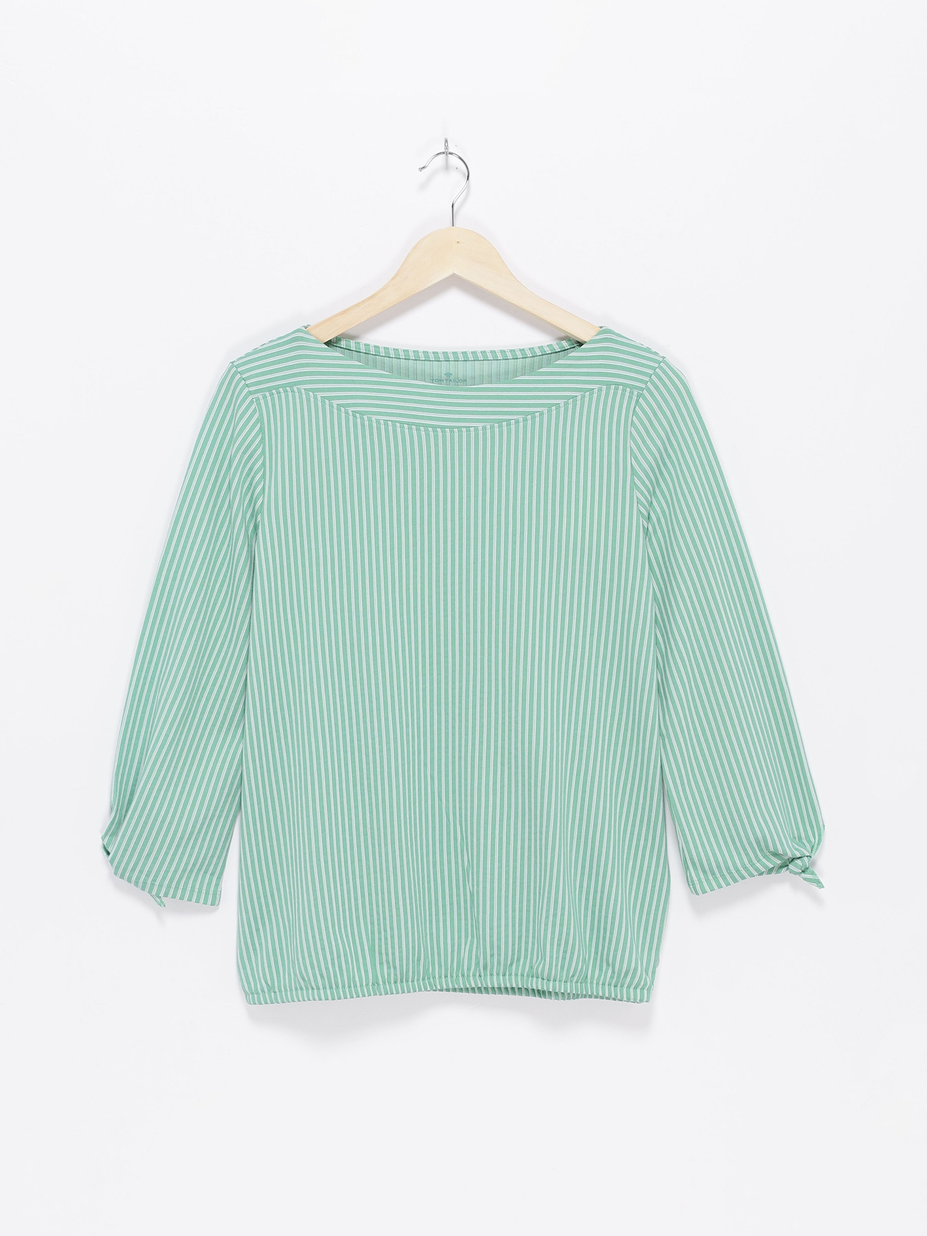 Блуза Tom Tailor модель 1024524.XX.70_зелений з білим Фото