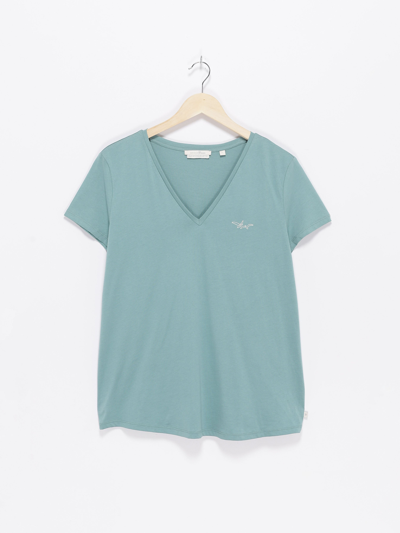 Футболка Tom Tailor модель 1024960.XX.71_с.зелений Футболка Tom Tailor модель 1024960.XX.71_с.зелений Фото