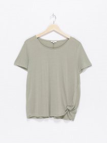 Футболка Tom Tailor модель 1025267.XX.70_с.хакі Фото