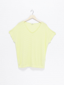 Футболка Tom Tailor модель 1025783.XX.70_с.салатовий комб. Фото