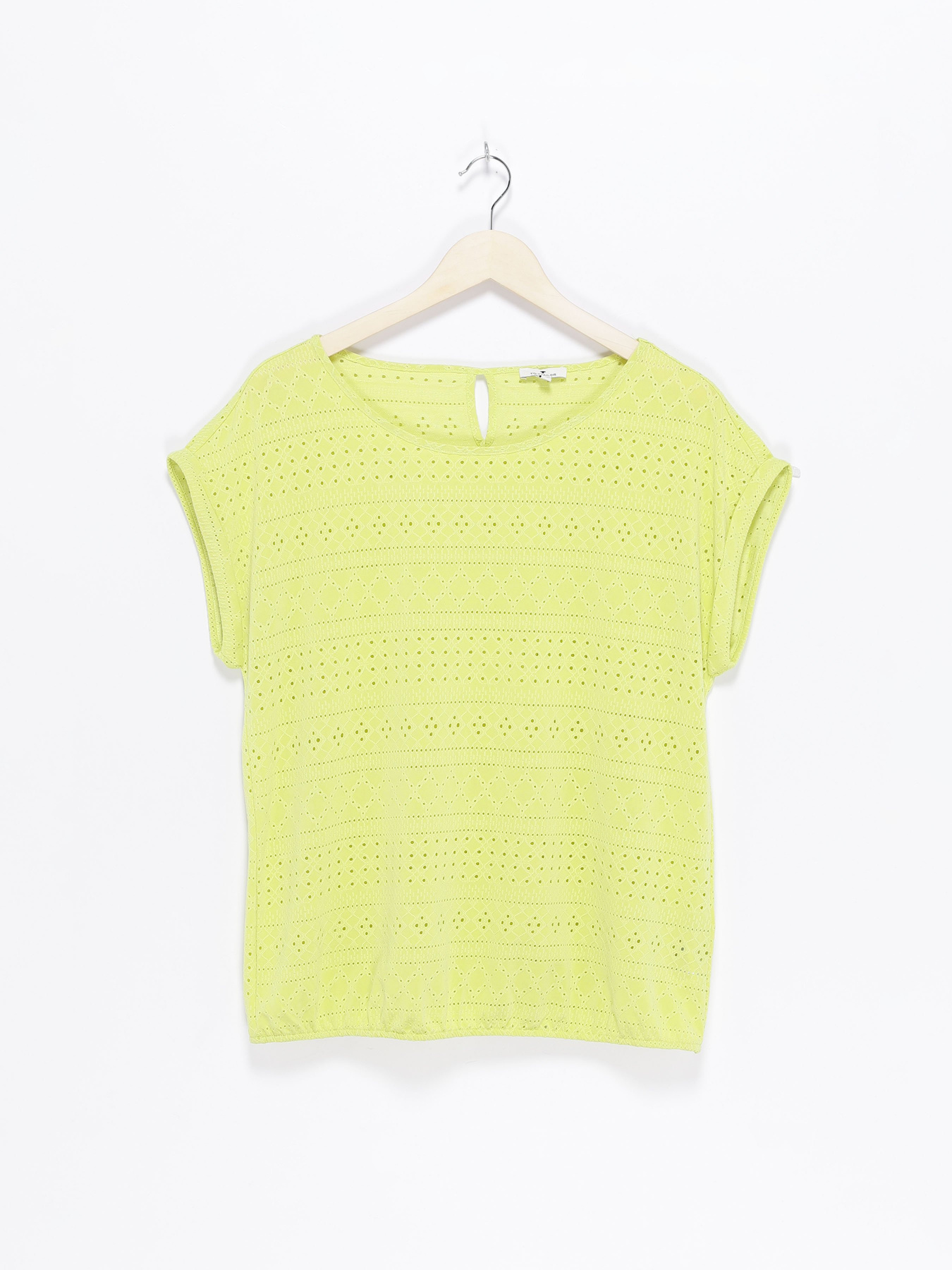 Футболка Tom Tailor модель 1025784.XX.10_салатовий Фото