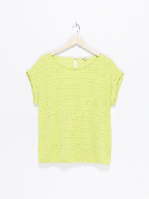 Футболка Tom Tailor модель 1025784.XX.10_салатовий Фото