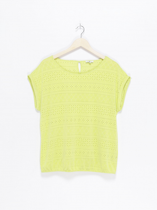 Футболка Tom Tailor модель 1025784.XX.10_салатовий Фото