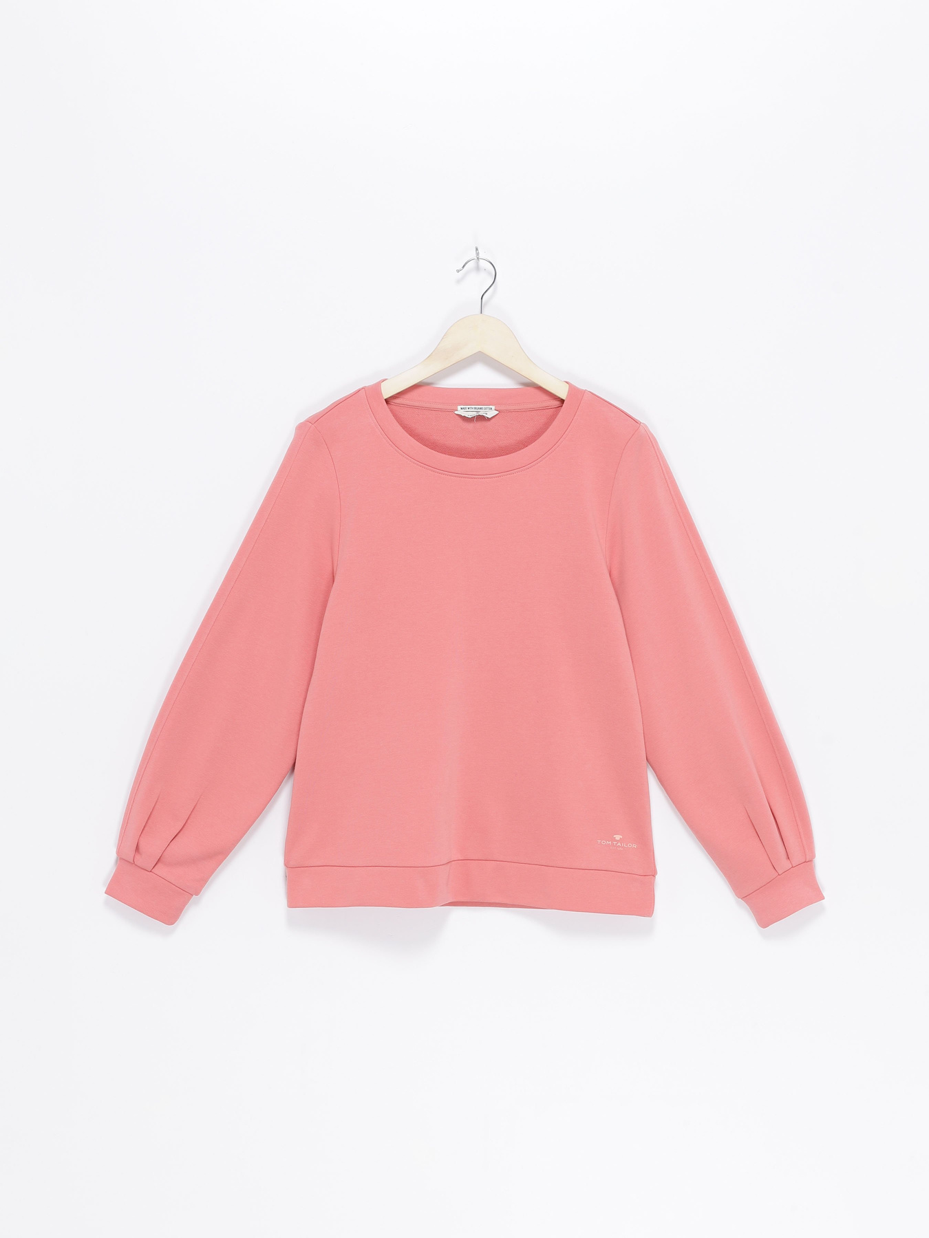 Свитшот Tom Tailor модель 1027117.XX.70_рожевий Свитшот Tom Tailor модель 1027117.XX.70_рожевий Фото