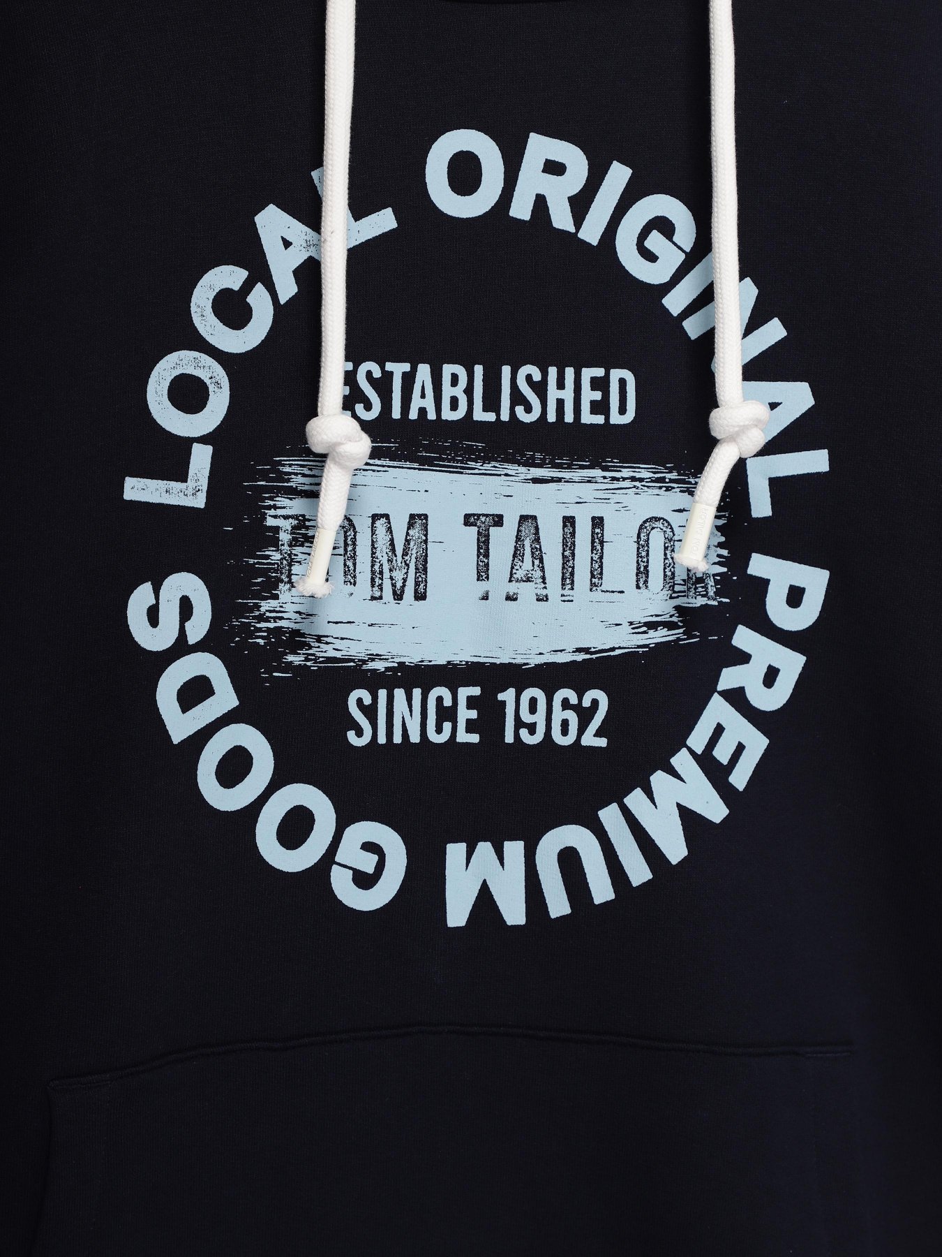 Худи Tom Tailor модель 1030545.XX.10_т.синій комб. Фото