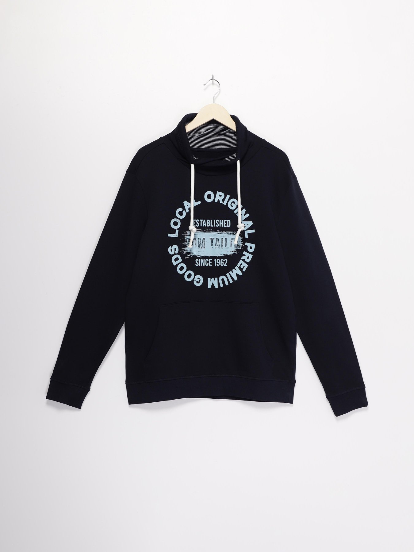 Худи Tom Tailor модель 1030545.XX.10_т.синій комб. Фото