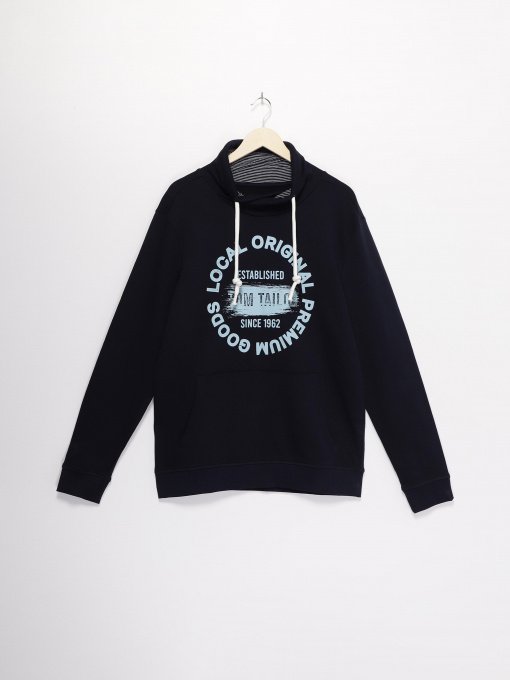 Худі Tom Tailor модель 1030545.XX.10_т.синій комб. Фото