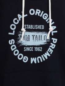 Худи Tom Tailor модель 1030545.XX.10_т.синій комб. Худи Tom Tailor модель 1030545.XX.10_т.синій комб. Фото