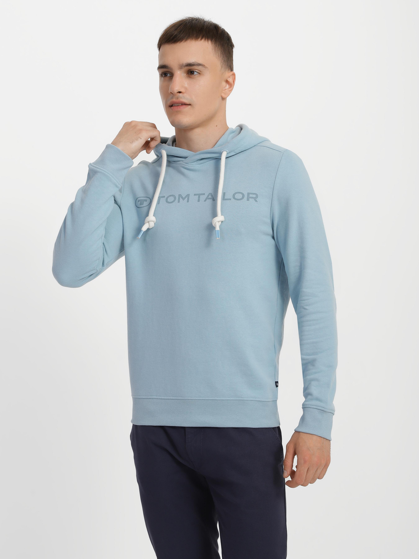 Худи Tom Tailor модель 1030553.XX.10_с.синій Фото
