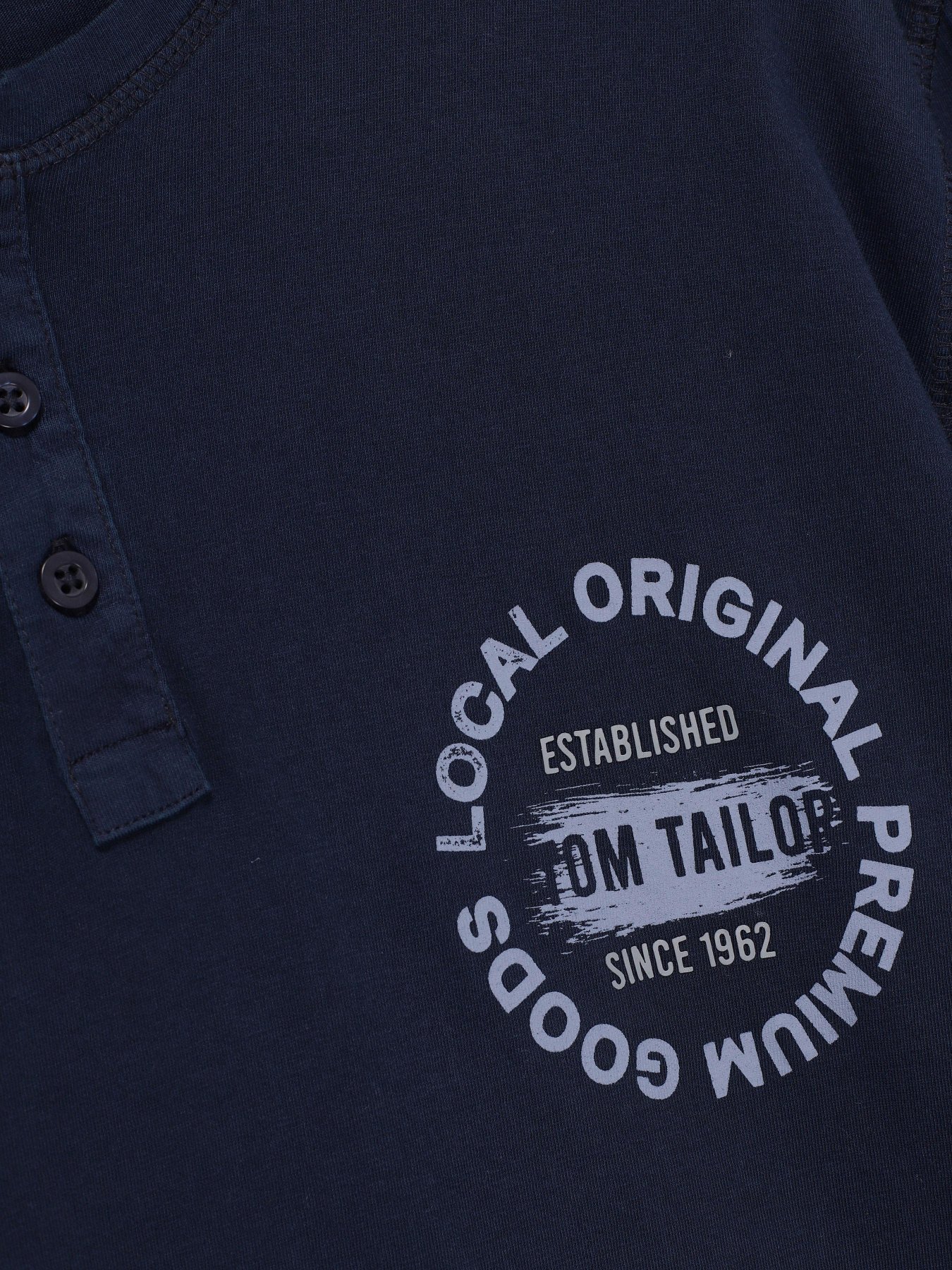 Лонгслив Tom Tailor модель 1030979.XX.10_т.синій Фото