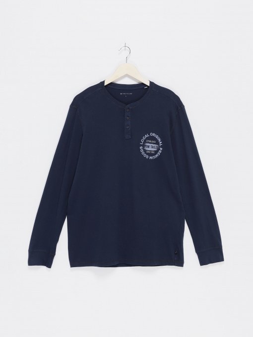 Лонгслив Tom Tailor модель 1030979.XX.10_т.синій Фото