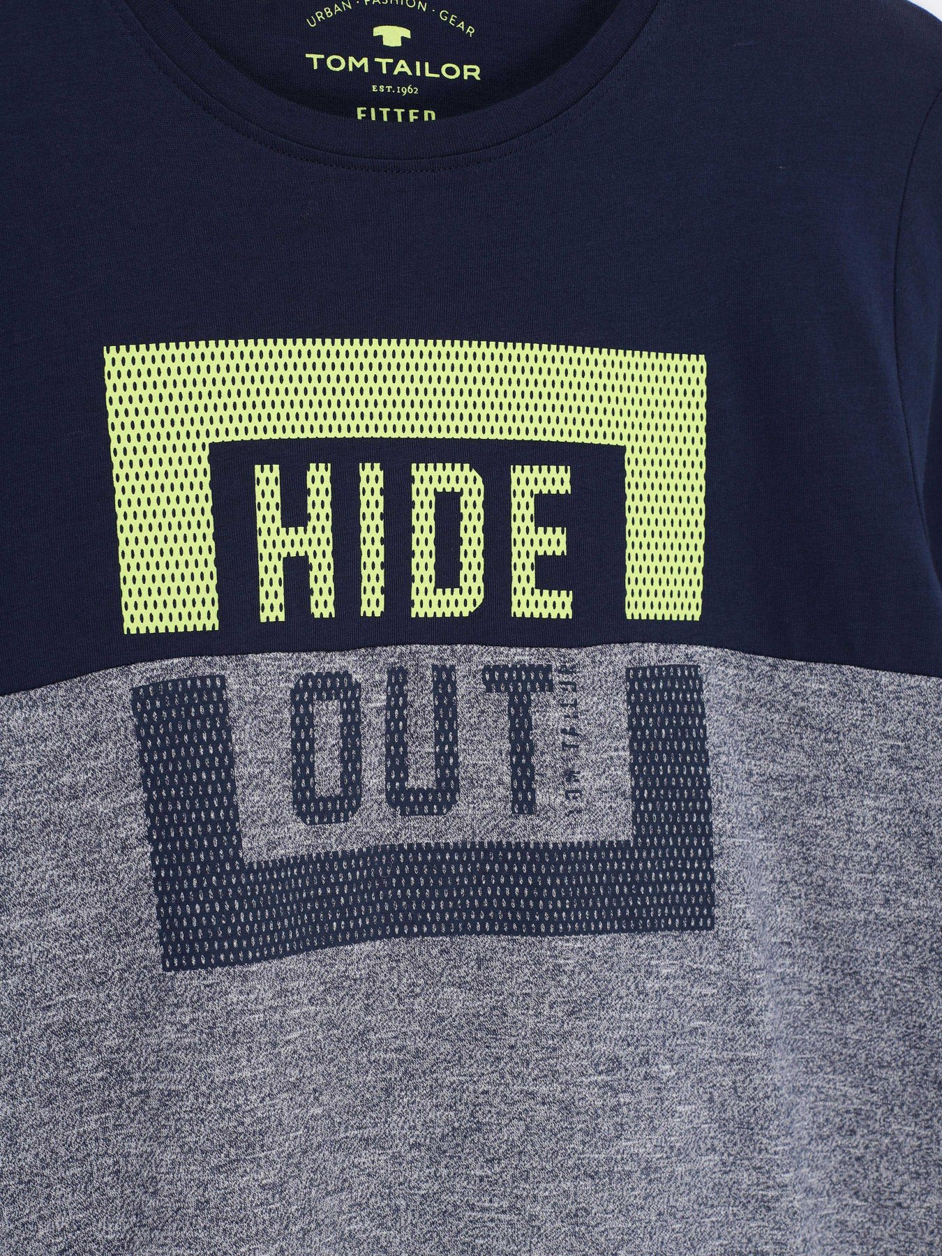 Лонгслів Tom Tailor модель 109090700301_т.синій комб. Лонгслів Tom Tailor модель 109090700301_т.синій комб. Фото