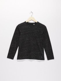 Лонгслив Tom Tailor модель 10910020030_т.сірий комб. Фото