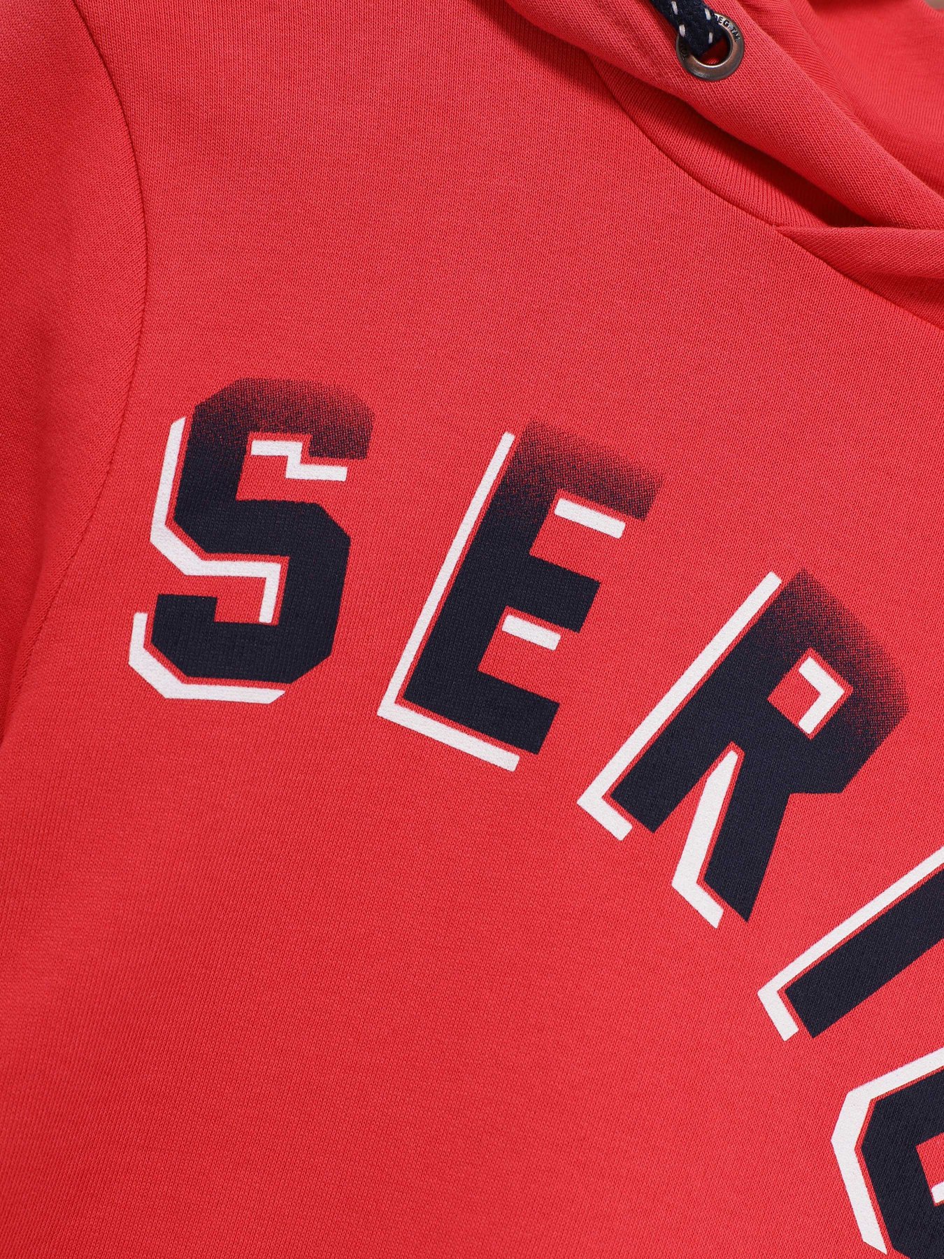 Худи Tom Tailor модель 25912010030_червоний комб. Фото