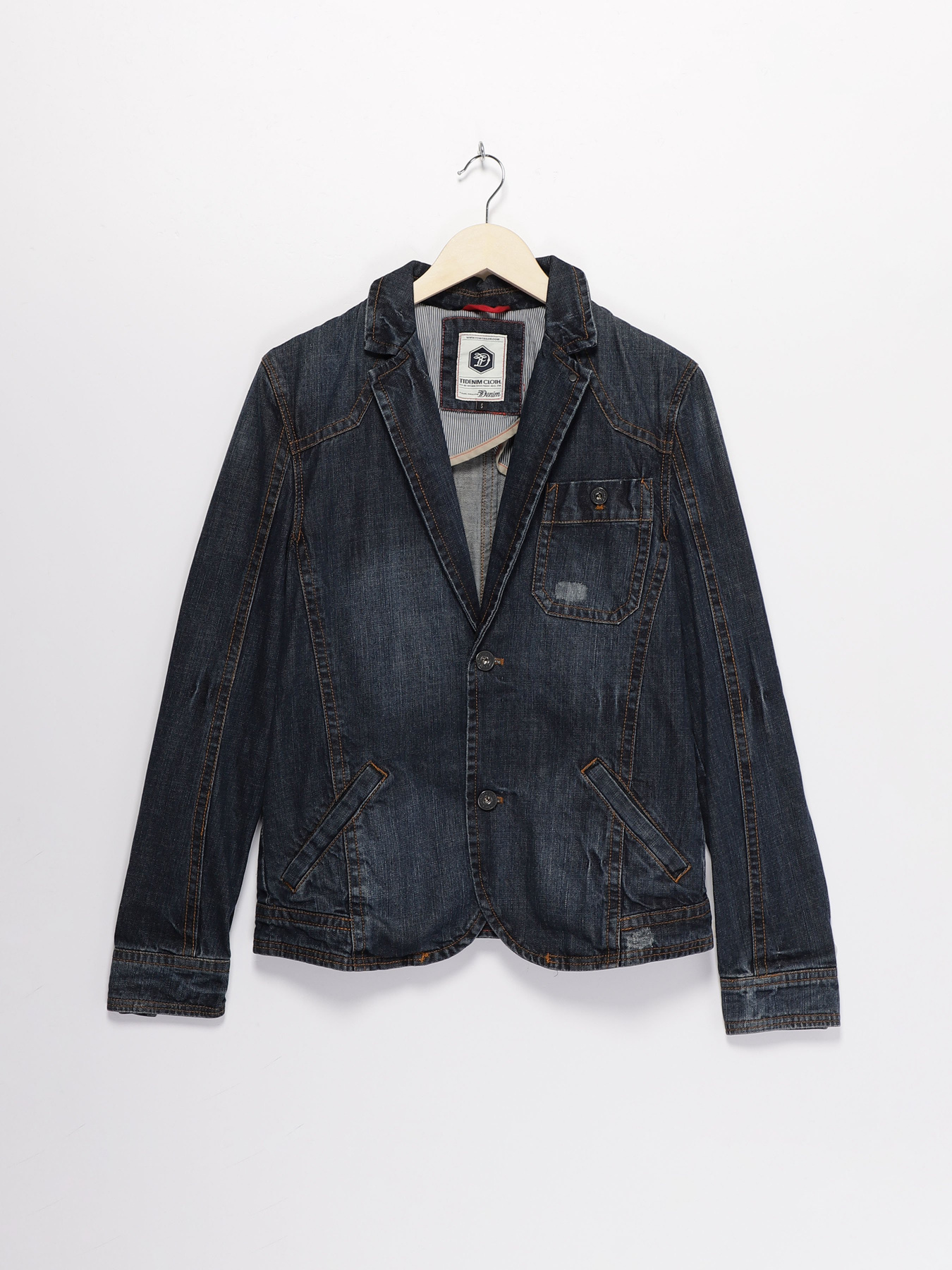 Демісезонна куртка Tom Tailor модель 39001190012_т.синій Фото