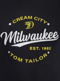 Футболка Tom Tailor модель TT22032029_т.синій комб. Футболка Tom Tailor модель TT22032029_т.синій комб. Фото