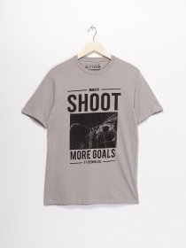 Футболка Tom Tailor модель TT22032030_с.сірий з чорним Фото