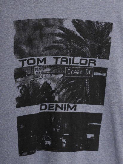 Футболка Tom Tailor модель TT22032041_с.синій комб. — фото - INTERTOP
